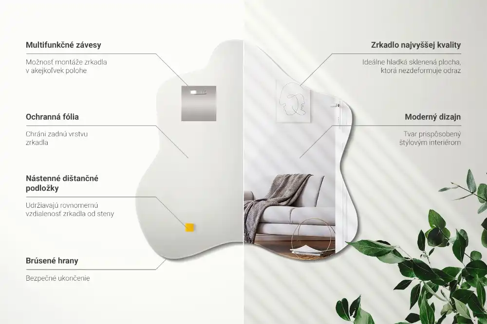 Asymetrické zrkadlo škvrny