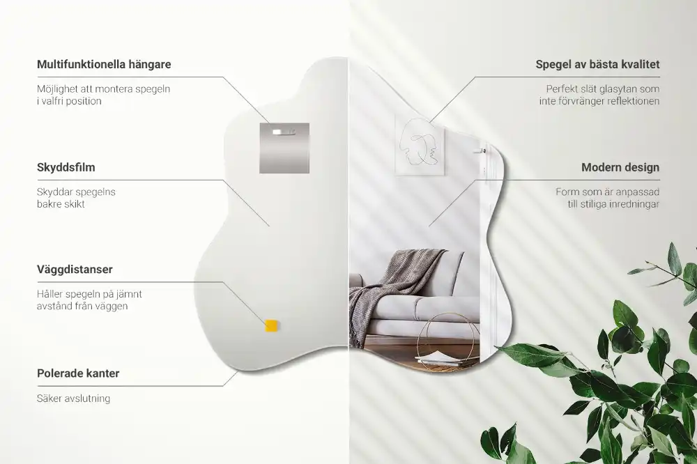 Asymetrické zrkadlo škvrny