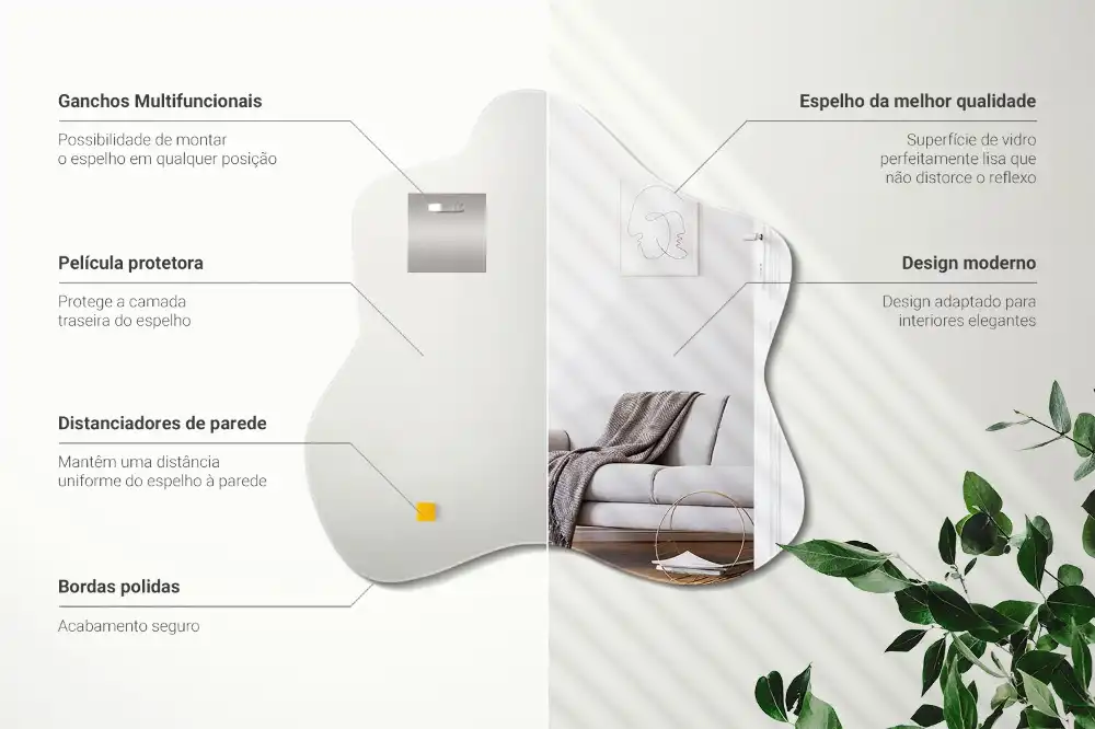 Asymetrické zrkadlo škvrny