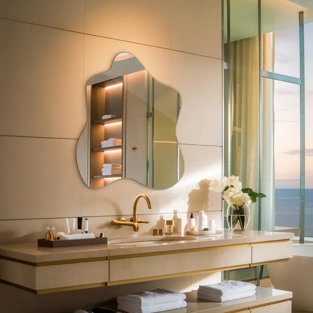 Asymetrické zrkadlo škvrny