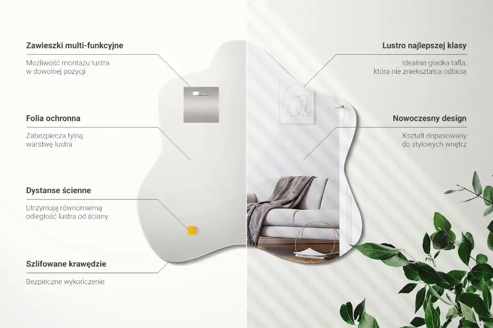 Asymetrické zrkadlo škvrny