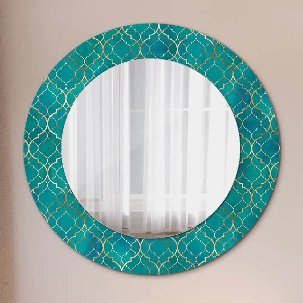 Okrúhle dekoračné zrkadlo na stenu Farebné zloženie