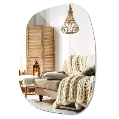 Organické zrkadlo s sofistikovaným tvarom