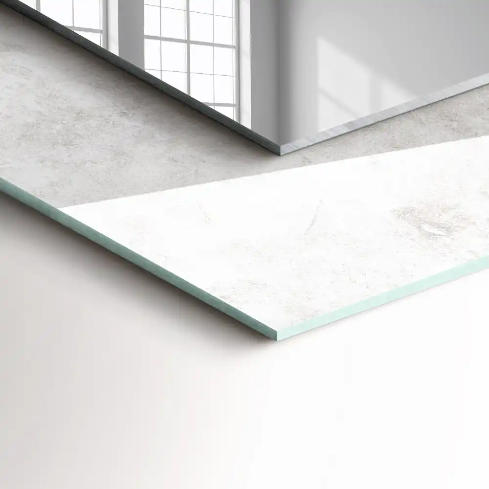 Obdĺžnikové ozdobné zrkadlo Sivý textúrovaný vzor