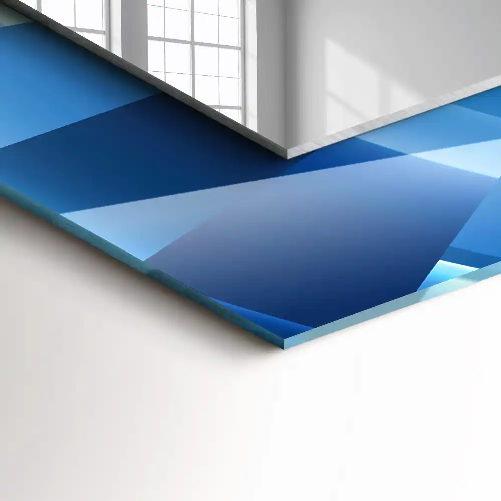 Obdĺžnikové ozdobné zrkadlo Abstraktný tunel