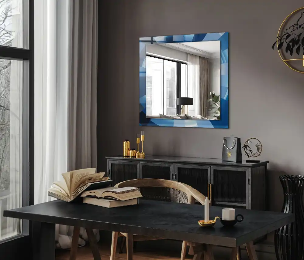 Obdĺžnikové ozdobné zrkadlo Abstraktný tunel