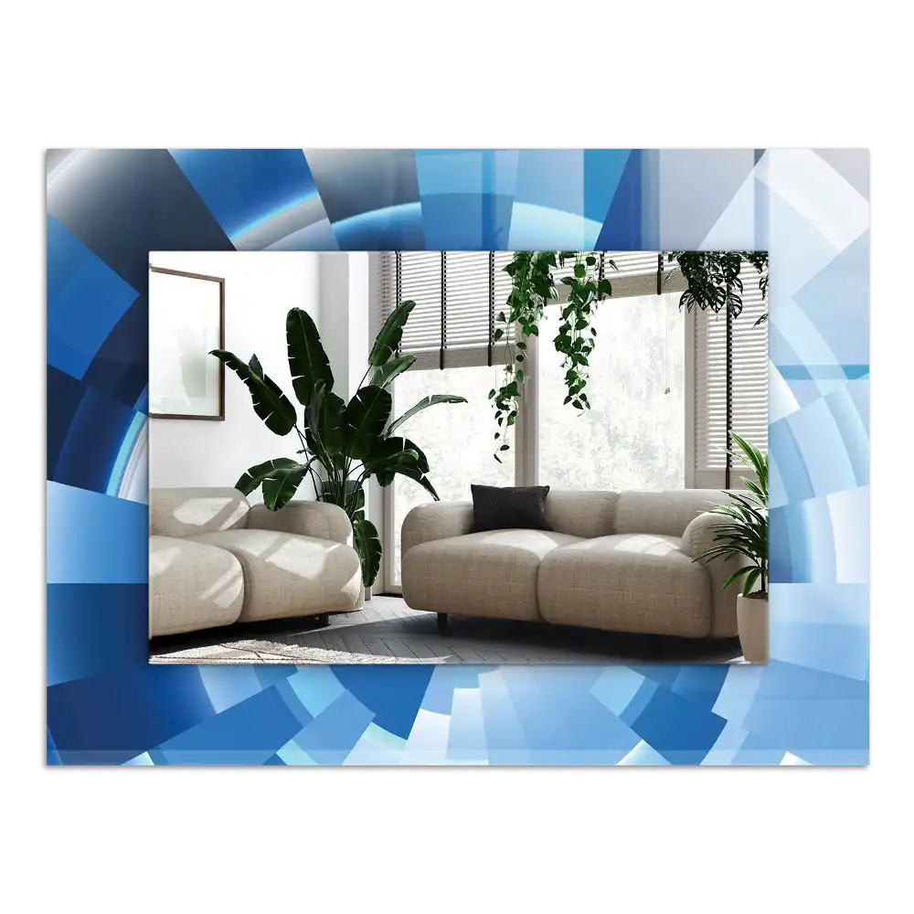 Obdĺžnikové ozdobné zrkadlo Abstraktný tunel