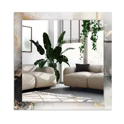 Obdĺžnikové dekoračné zrkadlo Abstraktné moderné umenie