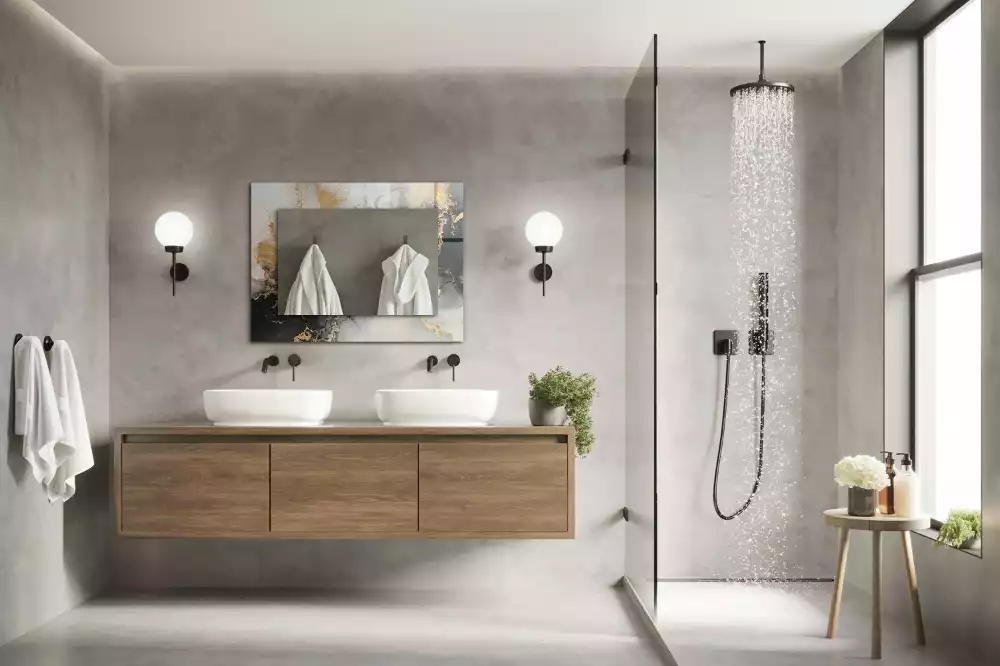 Obdĺžnikové dekoračné zrkadlo Abstraktné moderné umenie