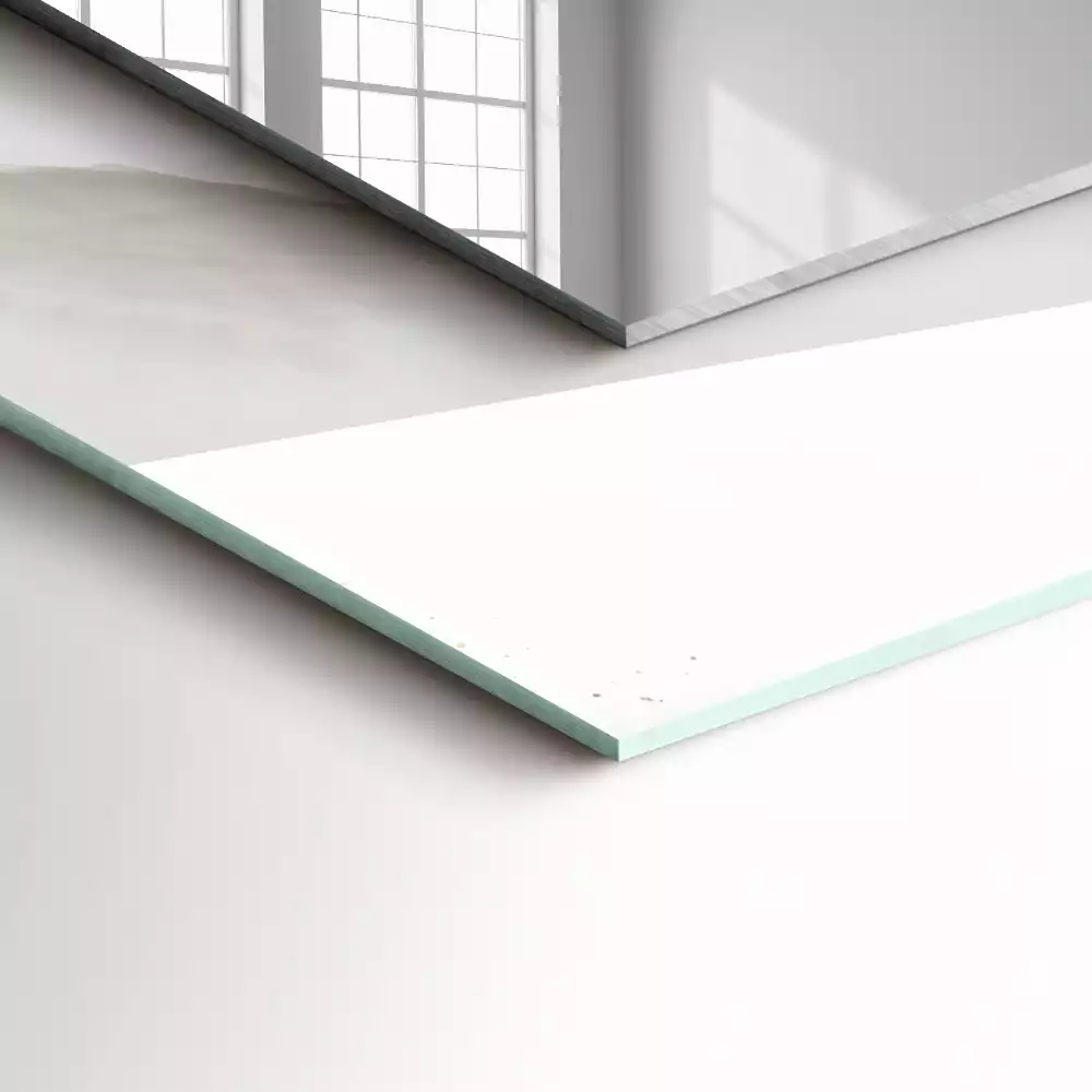 Obdĺžnikové ozdobné zrkadlo Sivý mramor