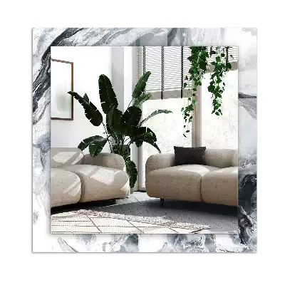 Obdĺžnikové ozdobné zrkadlo Abstraktná maľba kompozícia