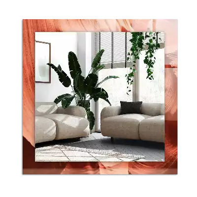 Obdĺžnikové ozdobné zrkadlo Skaly púštneho kaňonu