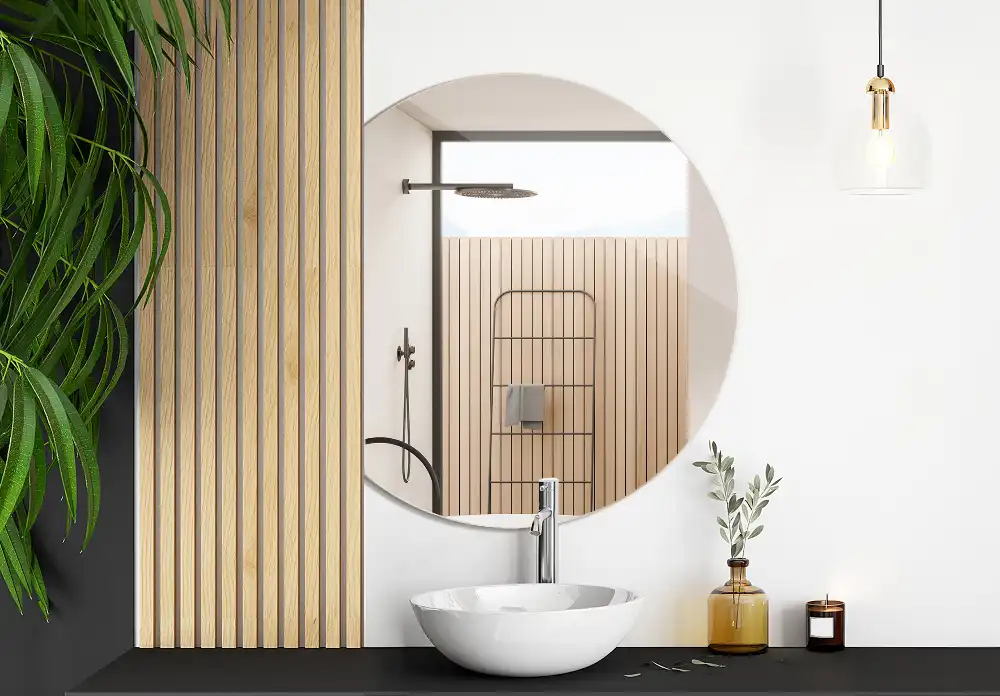 Zrkadlo s vyrezanou stranou originálne príslušenstvo