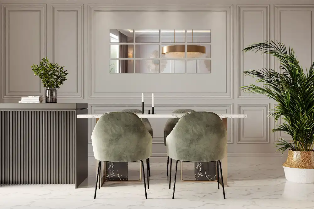 Zrkadlové kachličky obdĺžnikové samolepiace